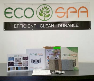 Ecospa marketing display
